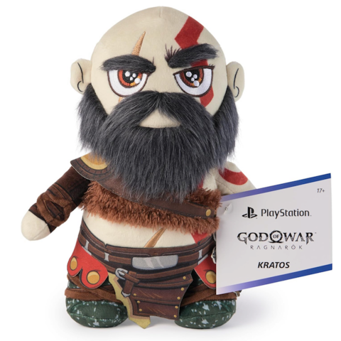 Το PlayStation Action Figures And Plushies χτύπησαν νέες χαμηλές τιμές - Kratos Plush έχει ανάγλυφη γενειάδα