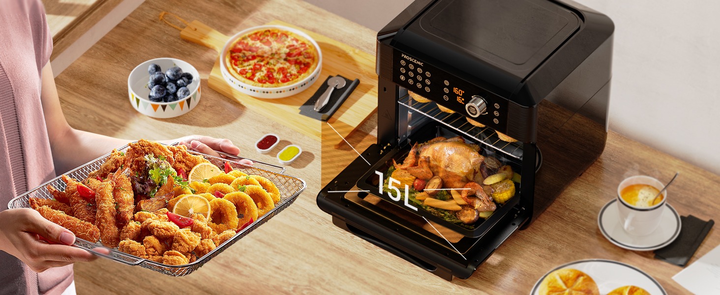 Proscenic T31: Μίνι φουρνάκι-Air Fryer 15L με ελέγχου από εφαρμογή στα 115.8€ - TechFreak.GR