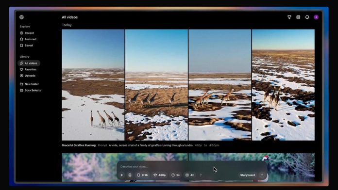 Νέο μοντέλο AI Sora του OpenAI παγκοσμίως διαθέσιμο σήμερα