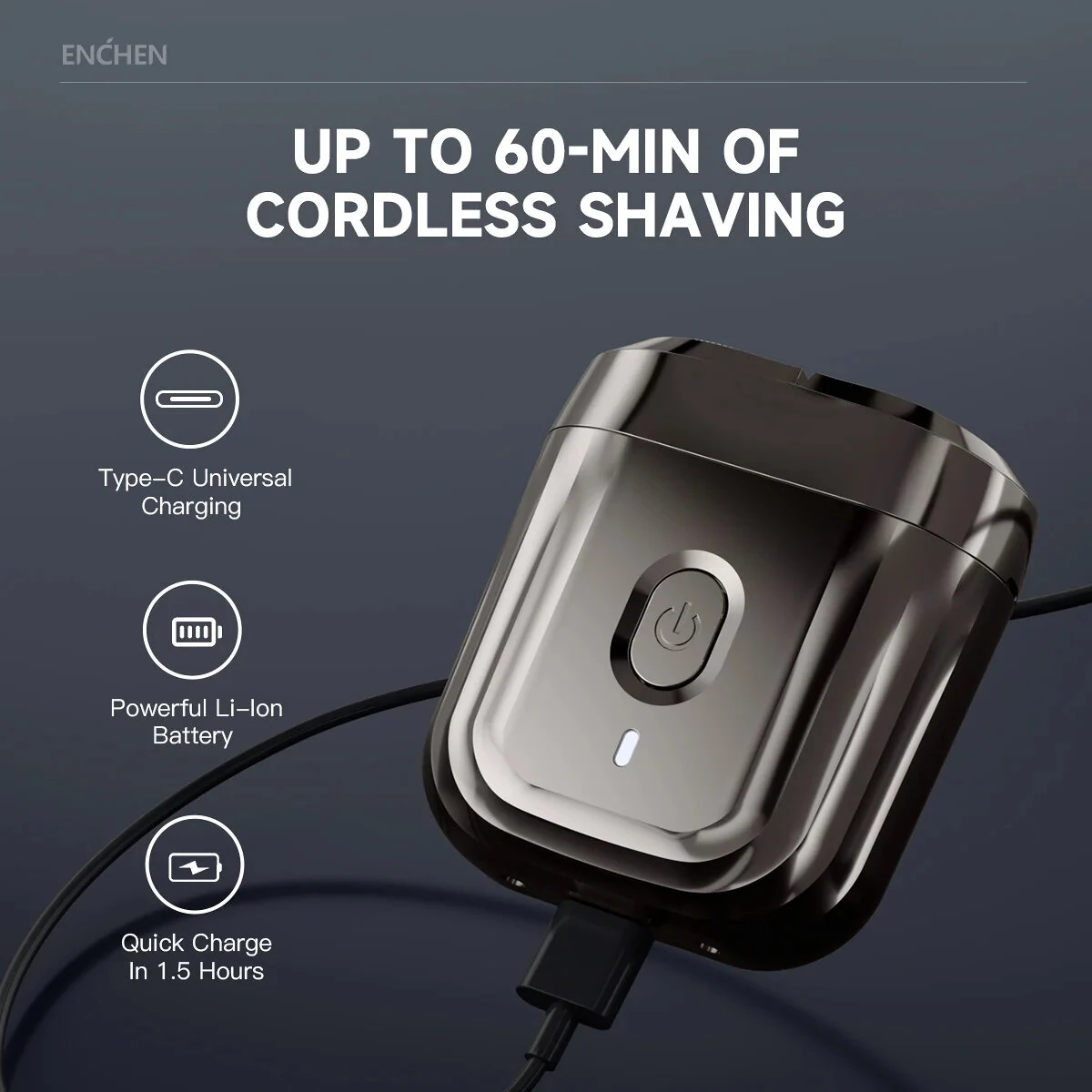 ENCHEN MINI6 Electric Shaver battery