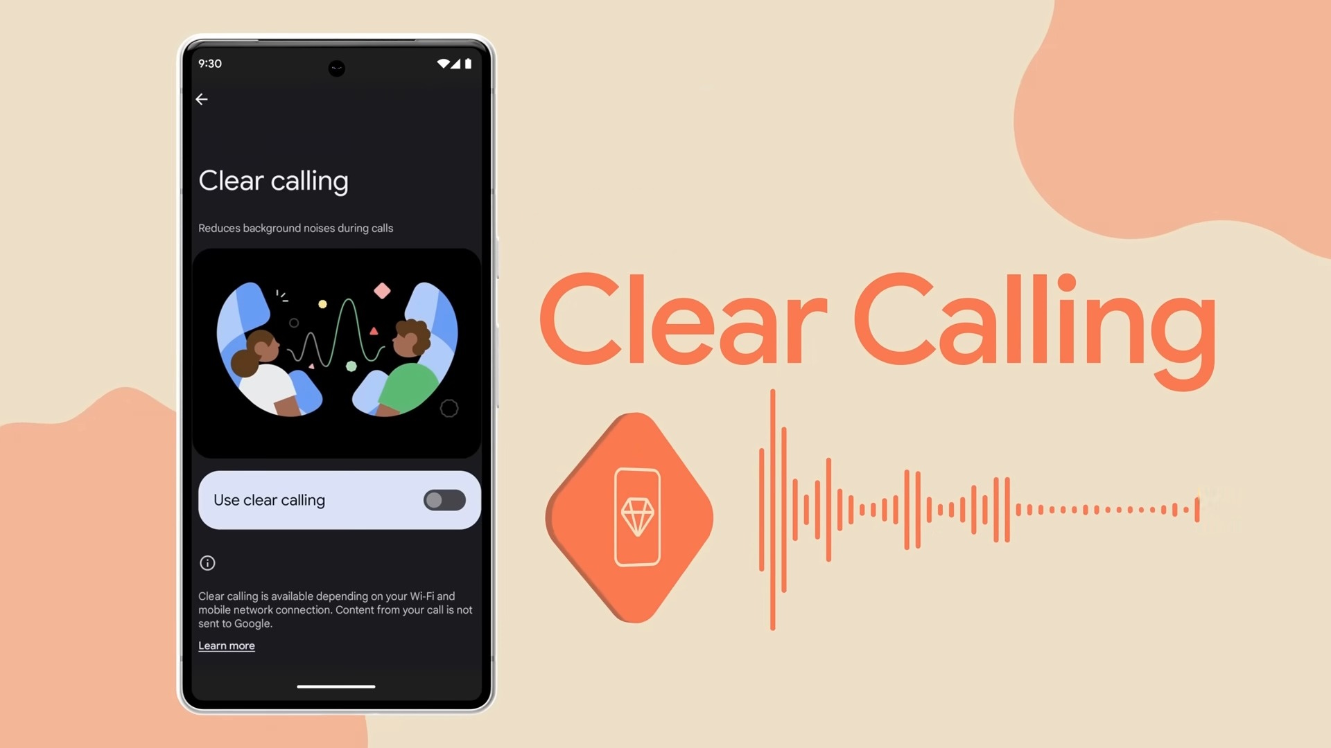 Google Pixel Feature Drop Clear calling