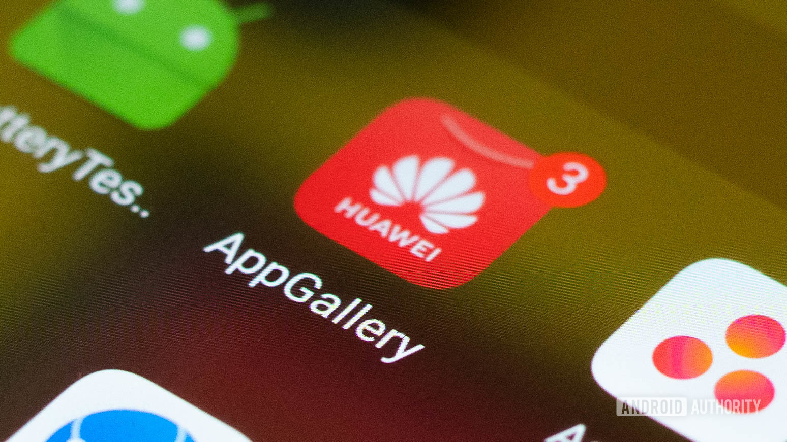 Εικονίδιο HUAWEI App Gallery σε ένα συρτάρι εφαρμογών HUAWEI