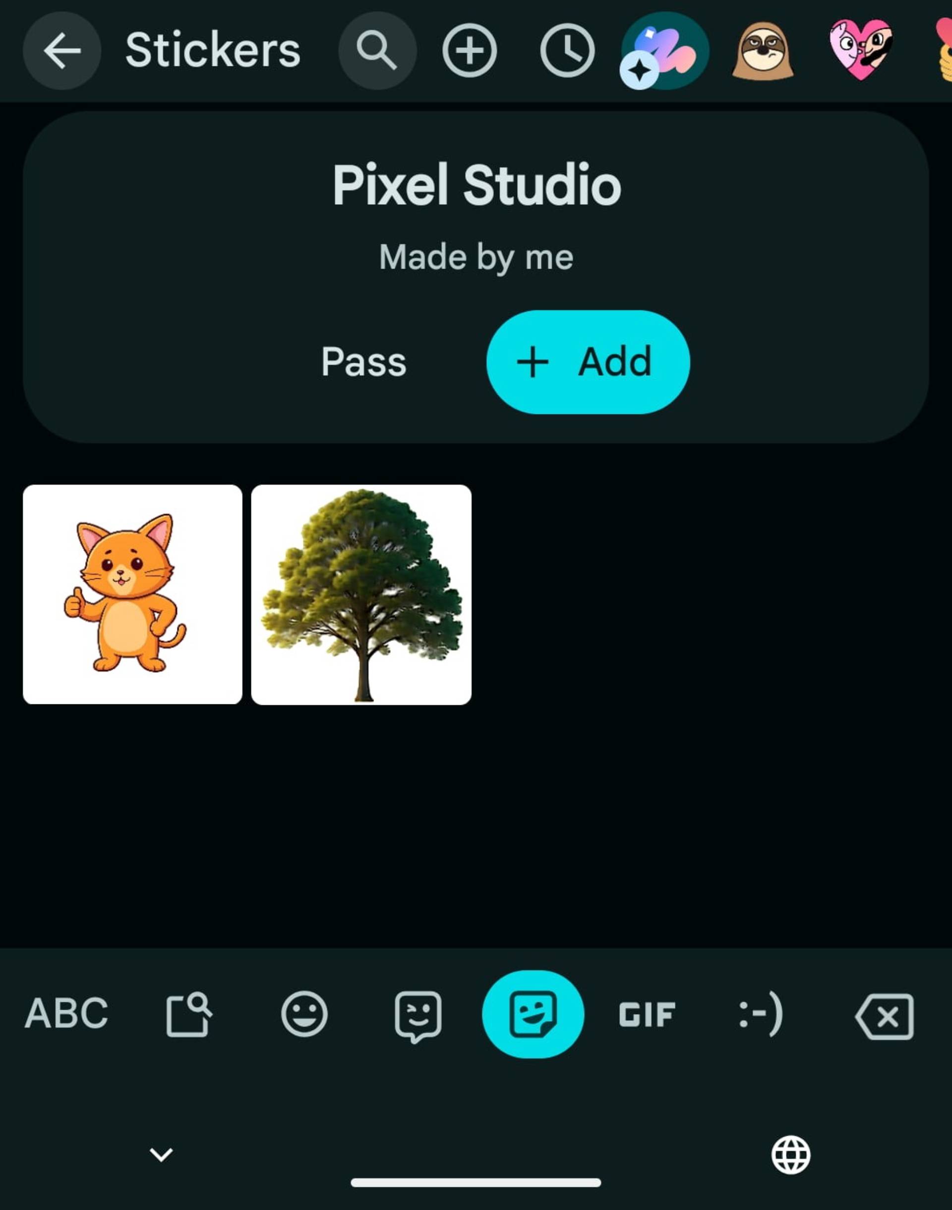 Ενσωμάτωση Pixel Studio Gboard 2