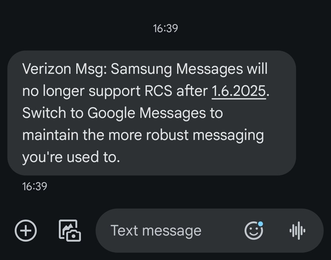 Το Samsung Messages αλλάζει σε Google Messages