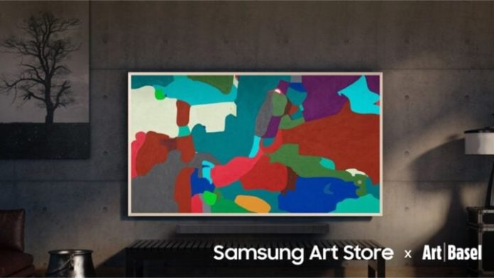 Η τηλεόραση The Frame της Samsung συνεργάζεται με την Art Basel