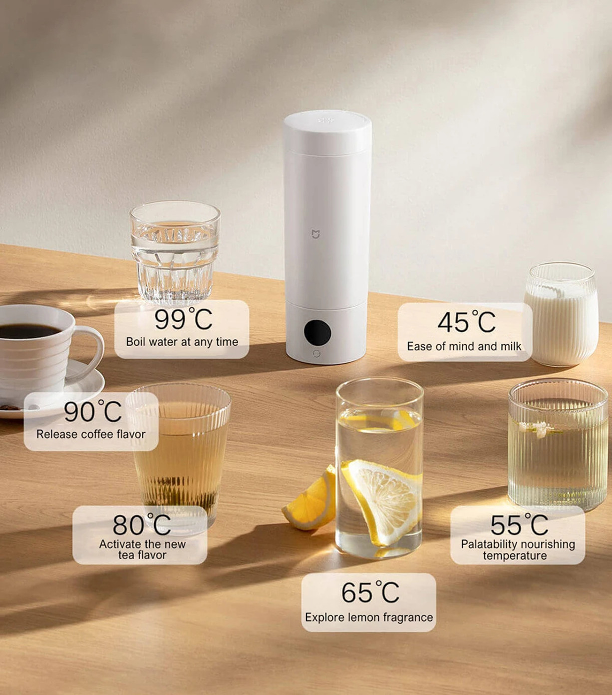 Xiaomi Mijia Portable Electric Heating Cup 2 3