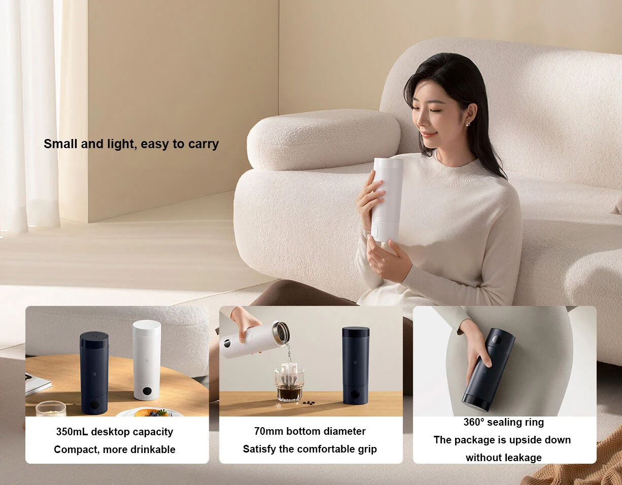 Xiaomi Mijia Portable Electric Heating Cup 2 4