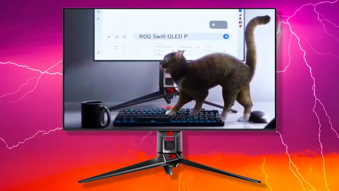 Η Asus ROG παρουσιάζει νέα 27'' 4K OLED οθόνη παιχνιδιών με γάτα