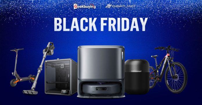 Black Friday na Geekbuyingu už od zajtra: Platia 5 € a 10 € zľavy pri platbe a viac než 30 univerzálnych kupónov