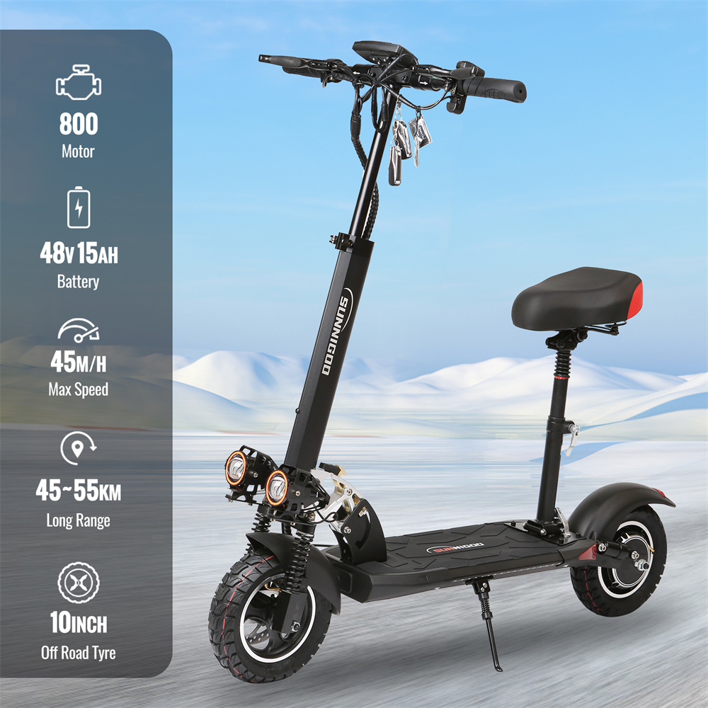 SUNNIGOO N3L Max : E-Scooter με κάθισμα, τροχούς 10