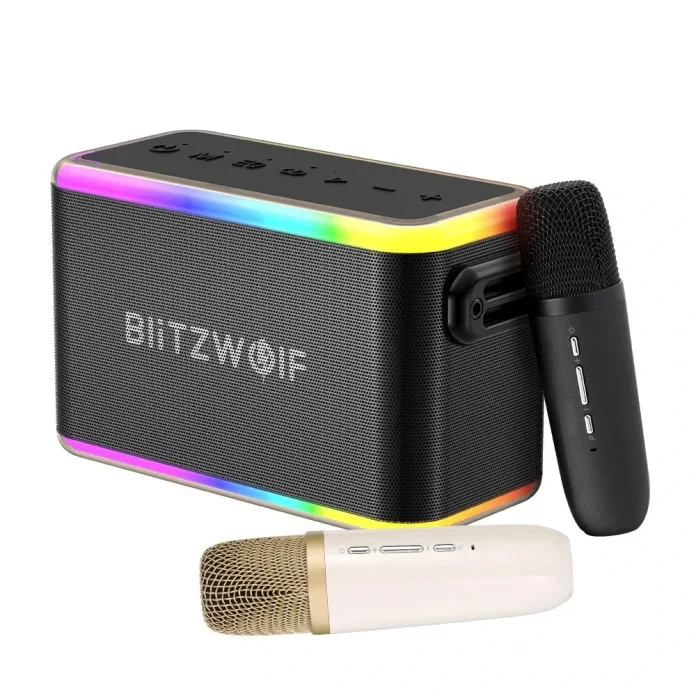 BlitzWolf BW-WA6: Bluetooth Ηχείο 80W με Καραόκε - TechFreak.GR