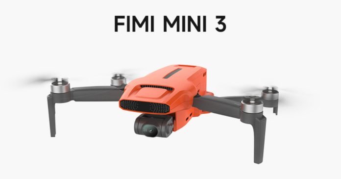 Το FIMI Mini 3 είναι ένα μίνι drone νέας γενιάς με βίντεο υψηλής ποιότητας 4K 60 fps