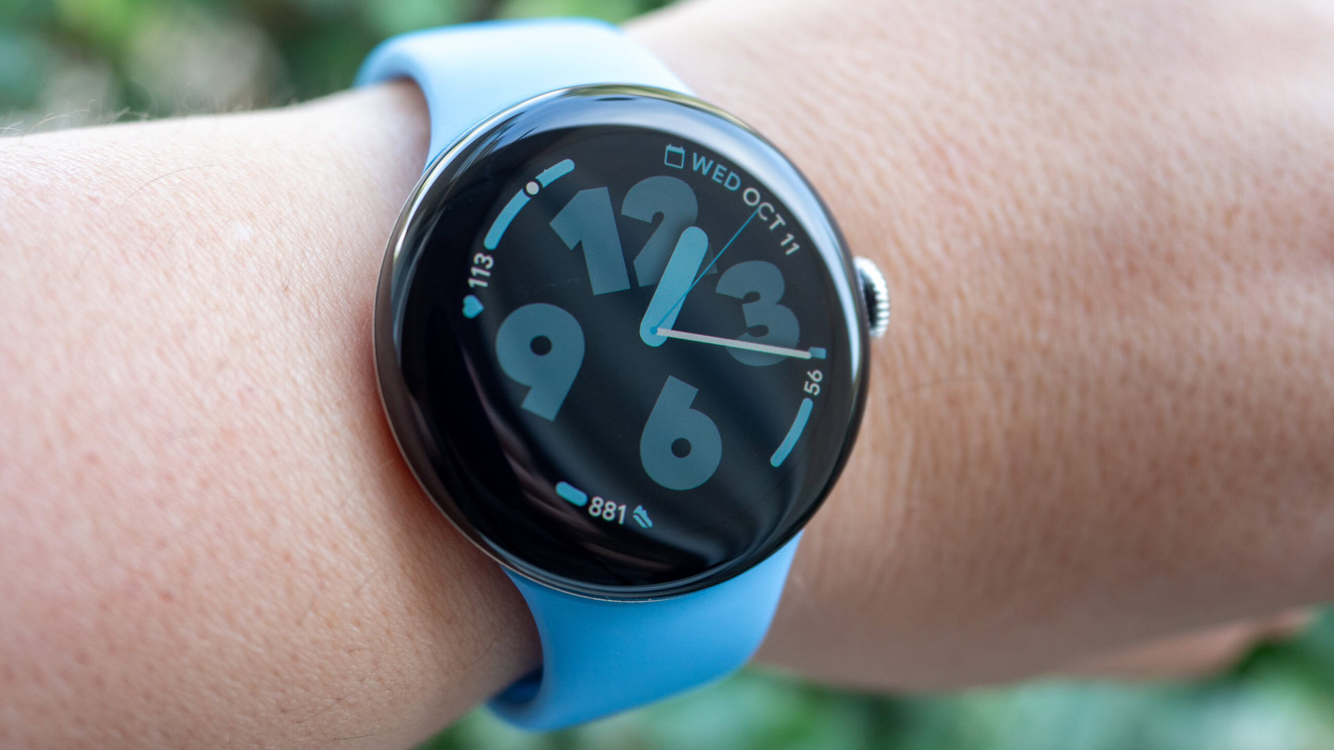 google pixel watch 2 bay blue ρολόι 1