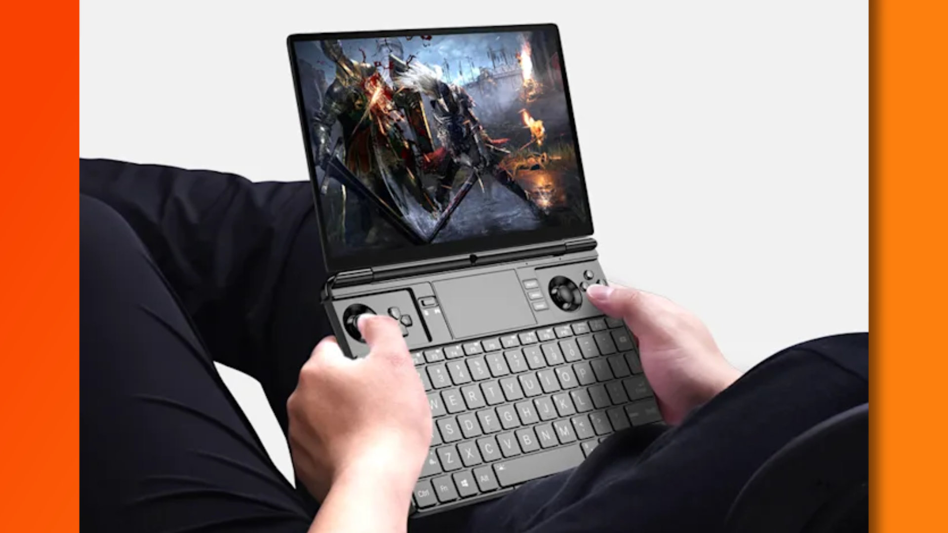 GPD Win Max 2 στο παιχνίδι χρησιμοποιώντας χειριστήρια gamepad