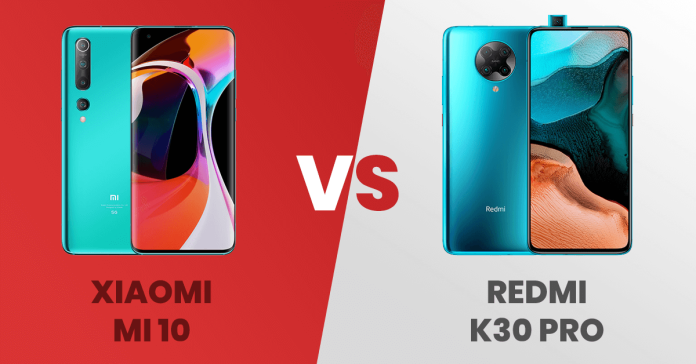 Μάχη ναυαρχίδων: Xiaomi Mi 10 vs Redmi K30 Pro