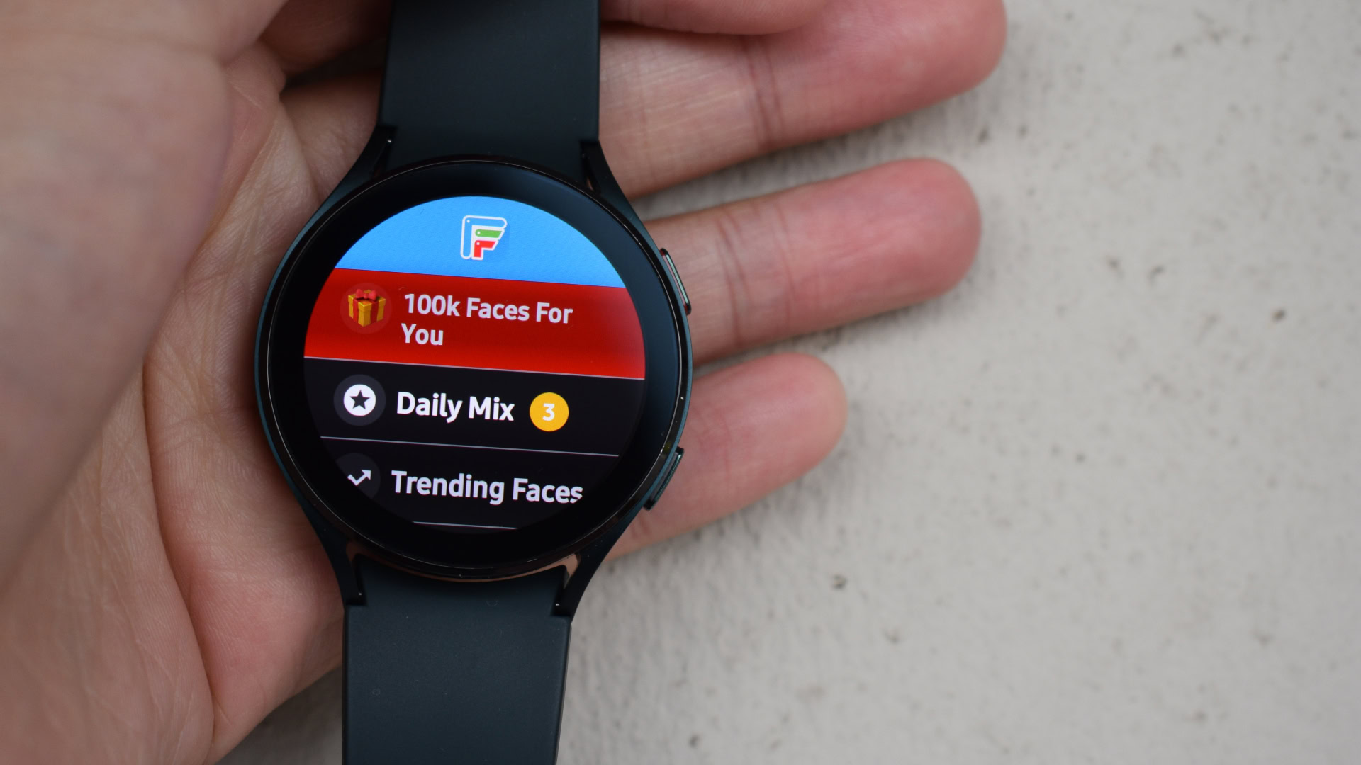 samsung galaxy watch 5 apps facer