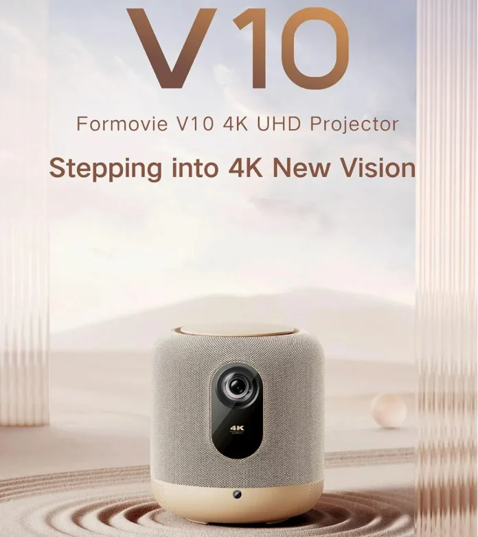 FENGMI V10: 4K DLP Projector with 2500 ANSI Lumens and Smart OS - TechFreak.GR