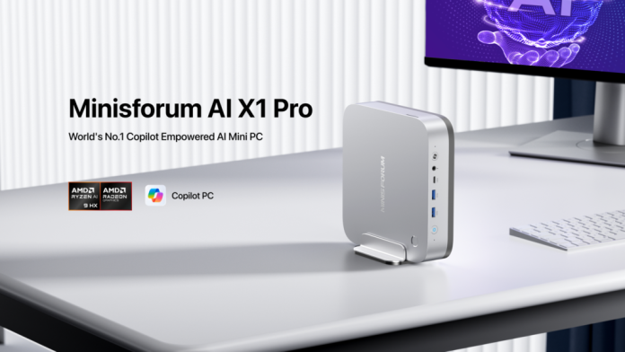 Minisforum αποκαλύπτει το AI X1 Pro Mini PC με ενεργειακά αποδοτικό σχεδιασμό - TechFreak.GR