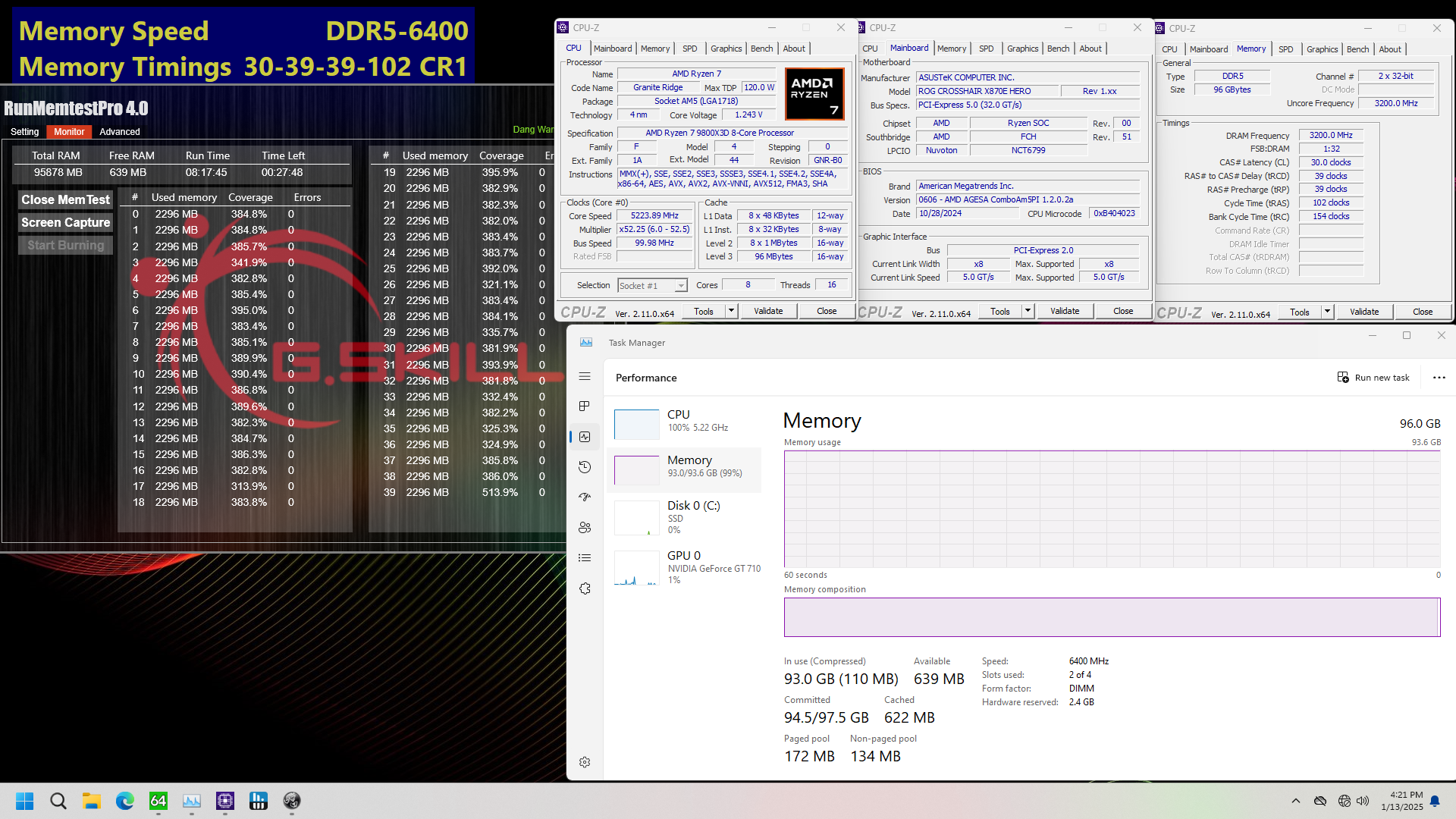 Το G.SKILL κάνει ντεμπούτο με κιτ μνήμης 96 GB DDR5, 6400 MT/s, χαμηλή καθυστέρηση - TechFreak.GR