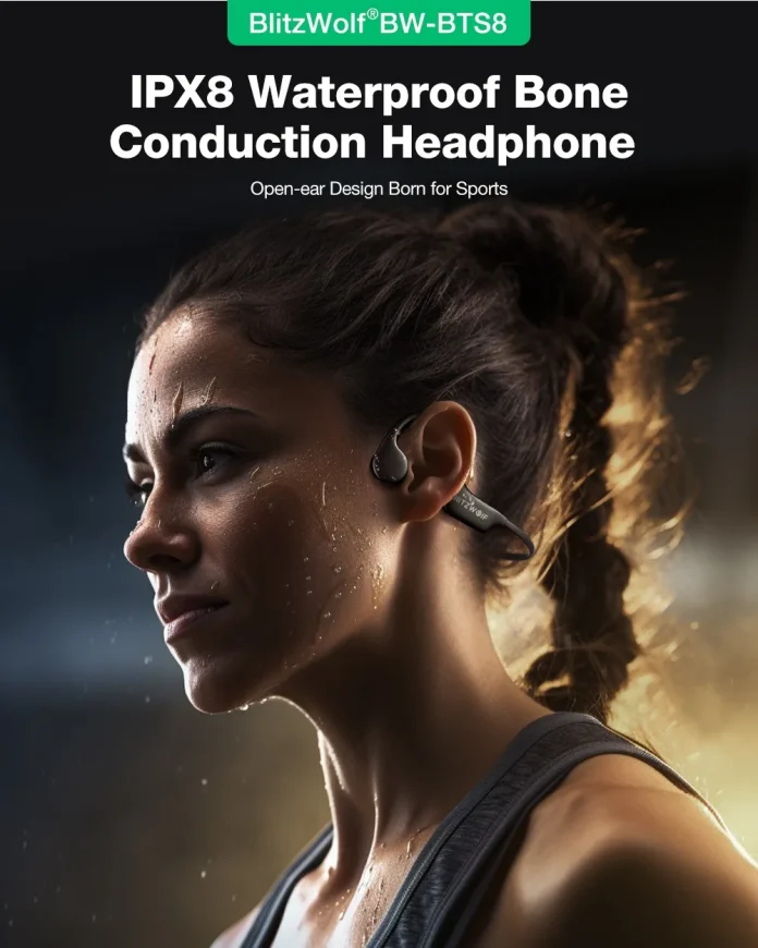 BlitzWolf BW-BTS8: Ακουστικά Bone Conduction με IPX8 και 32GB μνήμη στα 21€! - TechFreak.GR