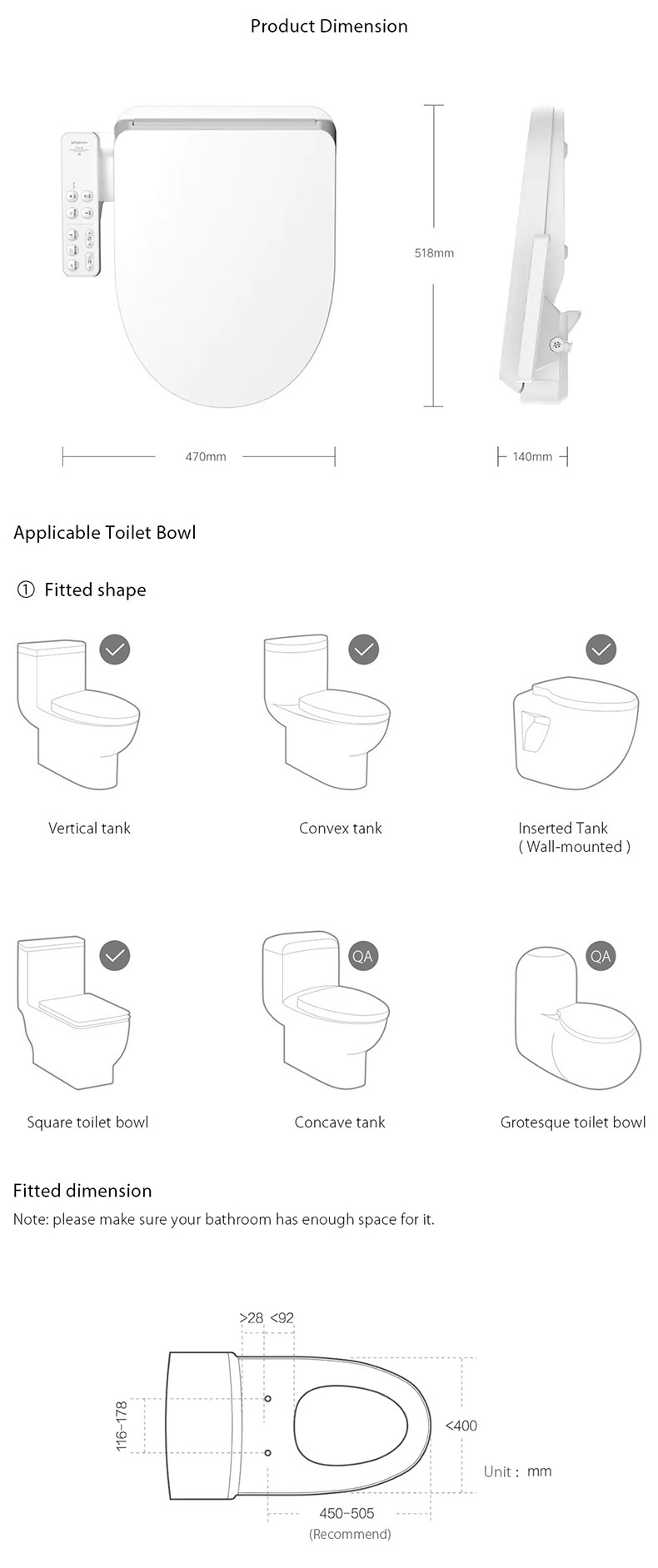 Η έξυπνη τουαλέτα με το Xiaomi Smartmi Smart Toilet Seat