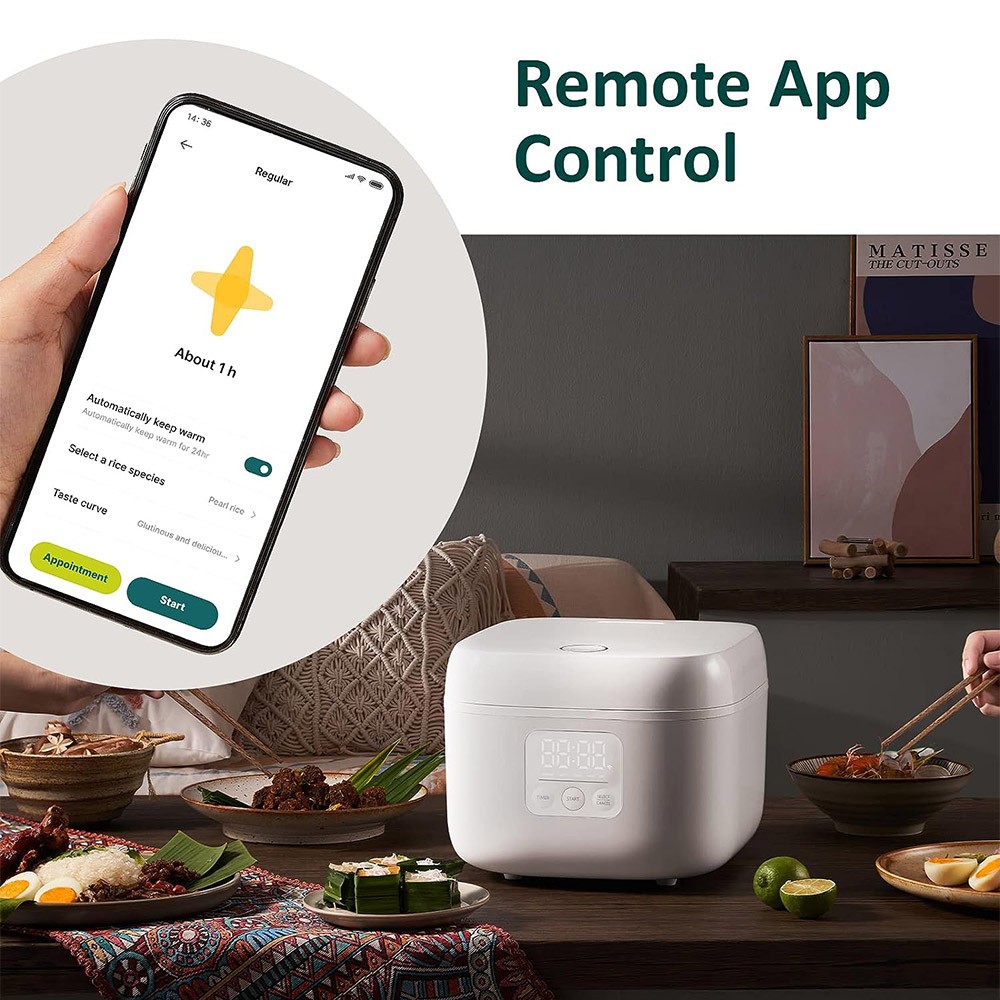 Κουζίνα ρυζιού Joyami 4L από Xiaomi με εφαρμογή - TechFreak.GR