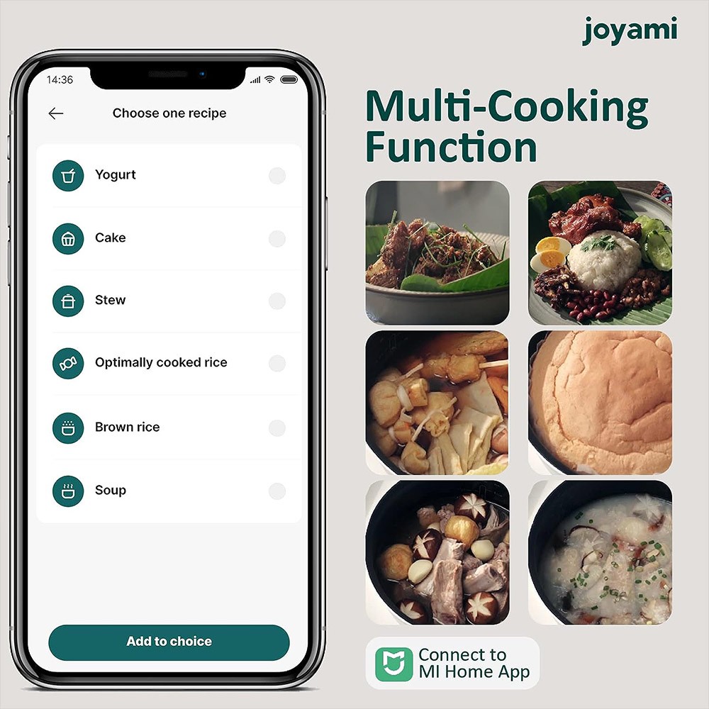 Κουζίνα ρυζιού Joyami 4L από Xiaomi με εφαρμογή - TechFreak.GR