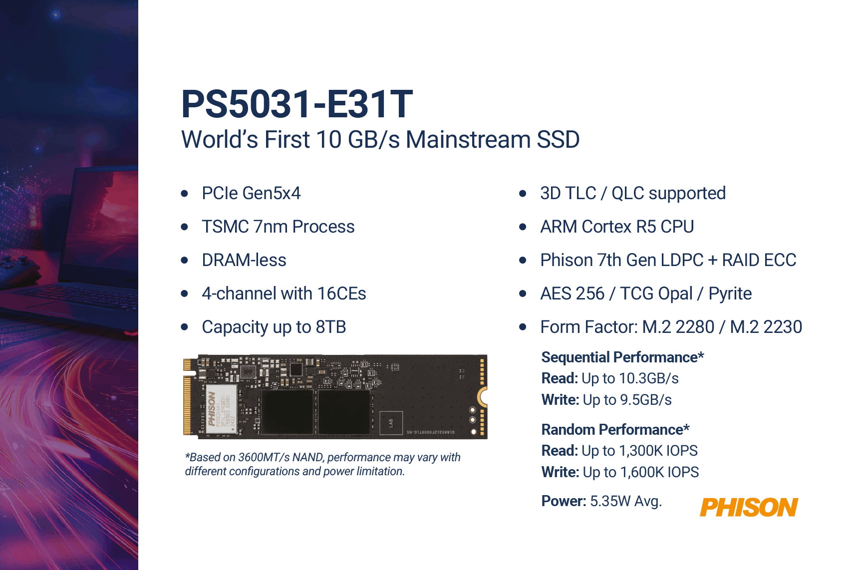 Νέοι ελεγκτές SSD από τη Phison με ταχύτητες έως 14,5 GB/s - TechFreak.GR