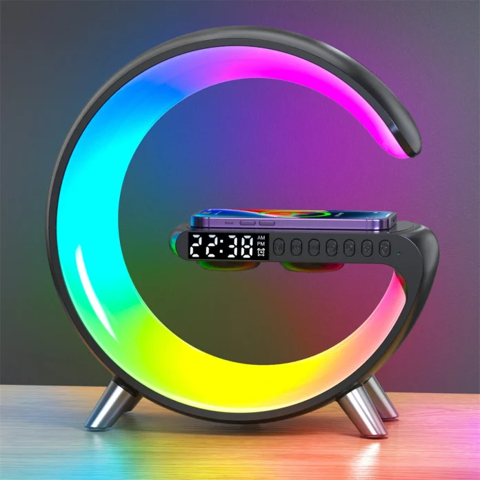 RGB Φωτιστικό με Ασύρματη Φόρτιση 15W και Bluetooth Ηχείο στα 28.4€ - TechFreak.GR