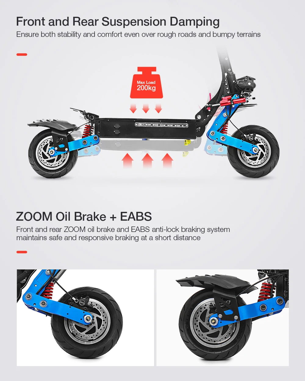 LAOTIE ES19: Ηλεκτρικό πατίνι 6000W, 100km/h, 135 χιλιόμετρα αυτονομία