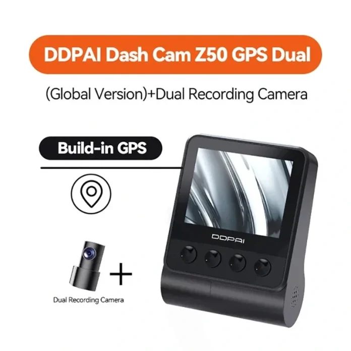 DDpai Z50: 2K Dashcam με GPS και κάμερα οπίσθιας πορείας στα 120.5€! - TechFreak.GR