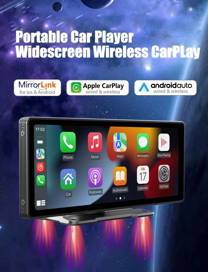 Οθόνη αυτοκινήτου 10.2" με FM Radio, Bluetooth, CarPlay & Android Auto στα 50.1€ - TechFreak.GR