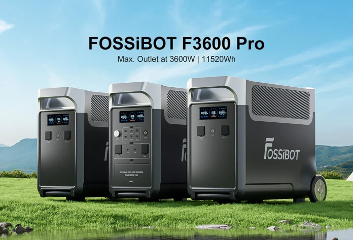 Powerful Portable Power Station: FOSSiBOT F3600 Pro - TechFreak.GR