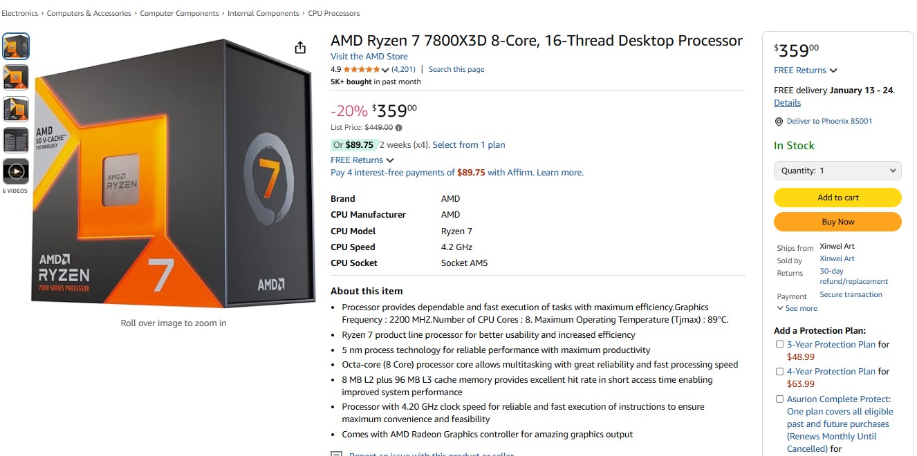 Νέα Ryzen 7 με εκπτώσεις στο Amazon - TechFreak.GR