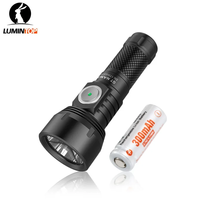 Lumintop GT NANO 3.0: 700lm, 400m, Φακός 6cm - TechFreak.GR