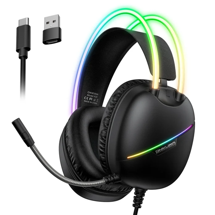 ONIKUMA X33 Gaming Headset με USB-C σύνδεση στα 24.7€ - TechFreak.GR