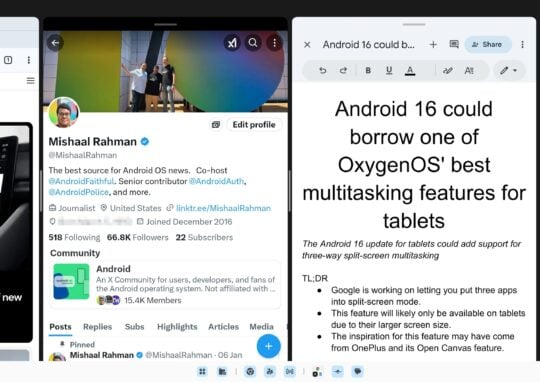 Νέο Android 16 (One UI 8) βελτιωμένο multitasking σε Galaxy συσκευές - TechFreak.GR