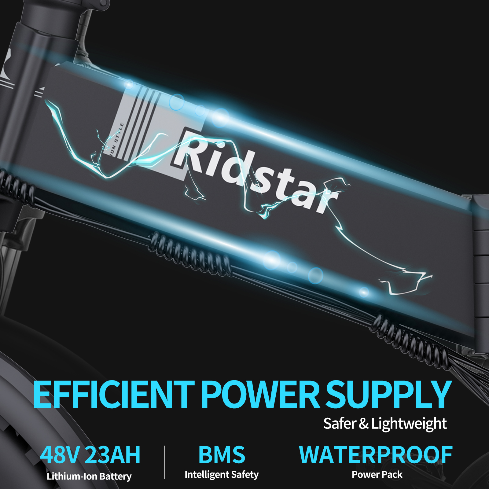 Ridstar H20 PRO: Δίκινη Fatbike με διπλό μοτέρ 2000W και αξεσουάρ