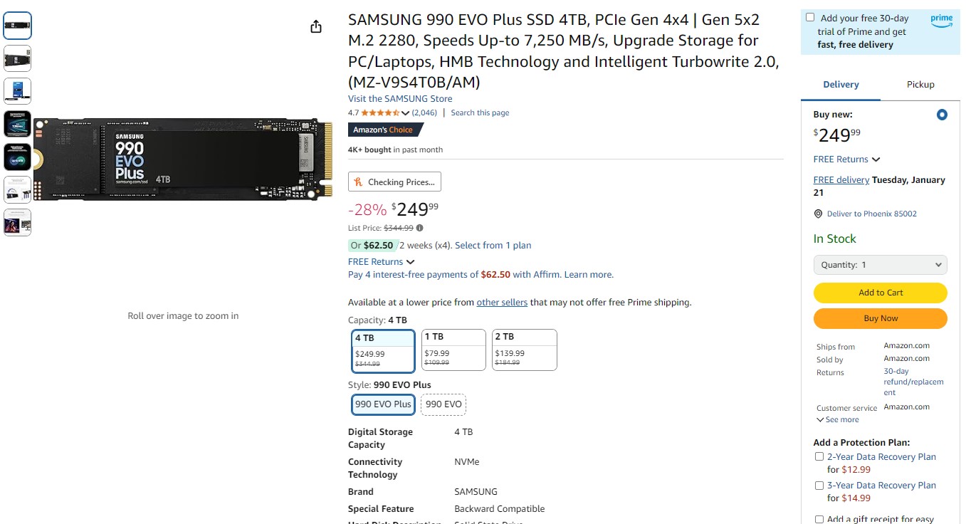 Samsung 4TB 990 EVO Plus: Υψηλές ταχύτητες χωρίς υψηλό κόστος! - TechFreak.GR