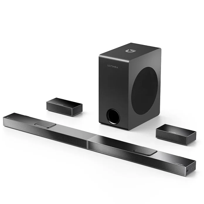 Ultimate Nova S80 5.1 Dolby Atmos Soundbar με Subwoofer 8" - 520W, 234€ - TechFreak.GR