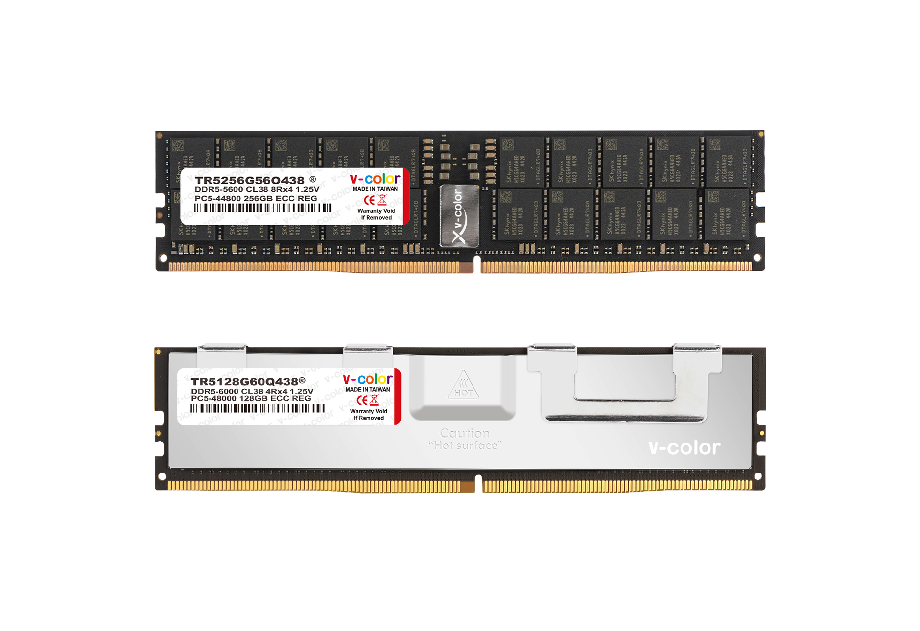 Νέα μνήμη DDR5 RDIMM της V-Color: 256 GB, 6000 MT/s, υπερχρονισμός - TechFreak.GR