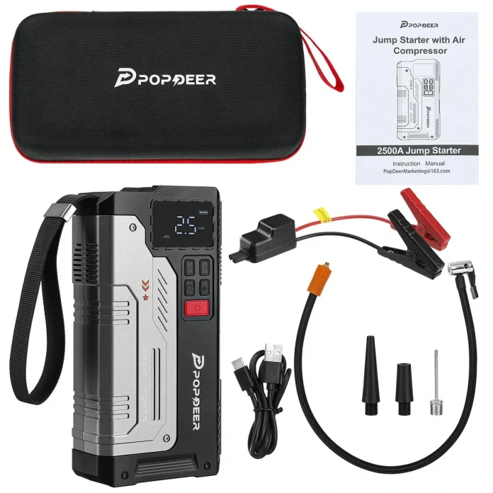 Σούπερ εργαλείο: Jump Starter, Power Bank και τρόμπα σε ένα από POPDEER στα 53.8€! - TechFreak.GR