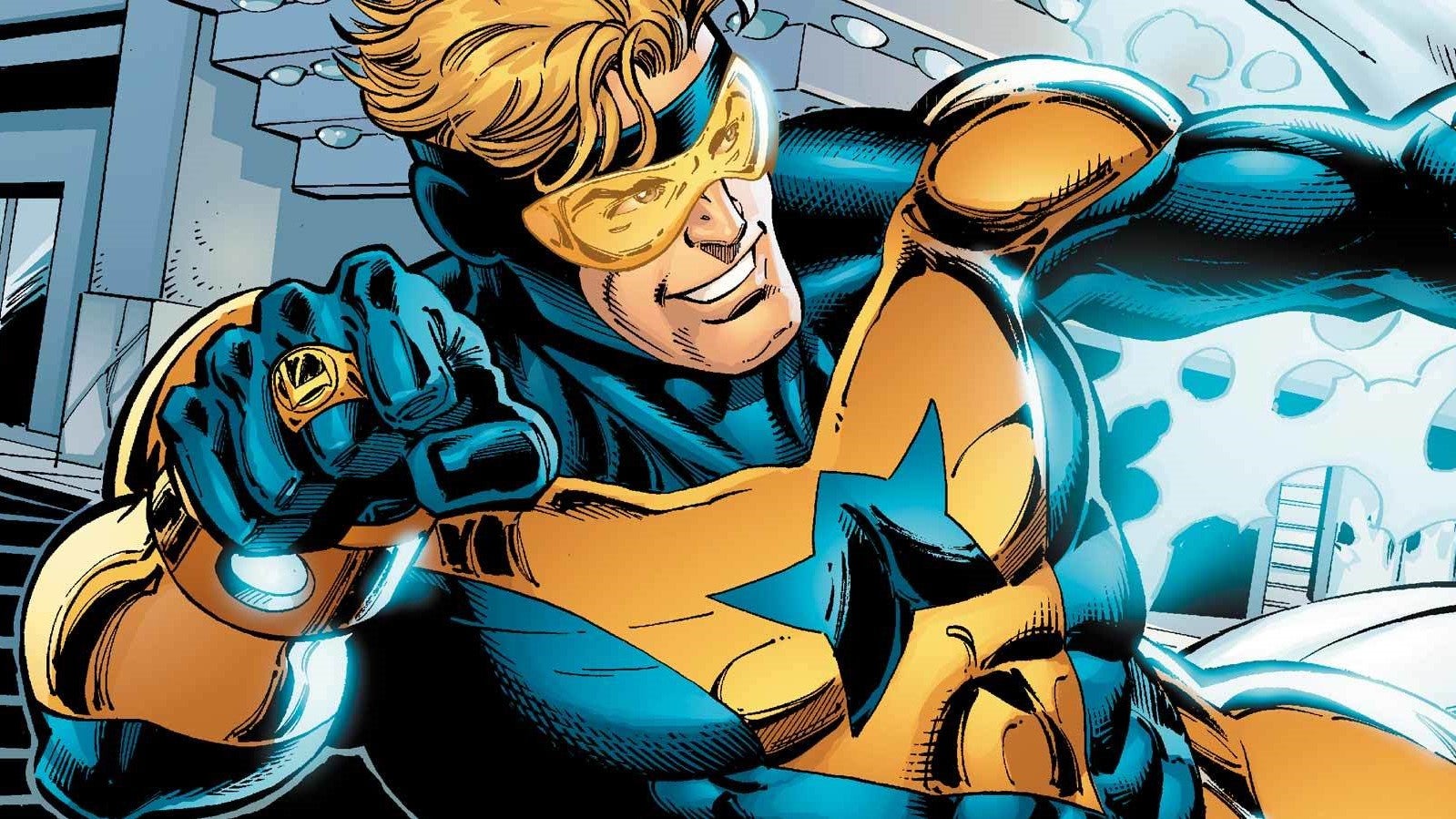 <h2>19. Booster Gold</h2>  When you're a washed-up athlete in a world full of futuristic technology, how do you recapture that lost glory? Why, by stealing a bunch of gear and traveling back in time to present yourself as the world's greatest superhero, of course. Folks in the present day DC Universe don't tend to see Booster Gold as the great hero he imagines himself to be. He's more of a running joke. But he perseveres, and over the years he's proven that he really does have the right stuff. The combination of goofball humor and time travel antics always make Booster's misadventures fun to follow.