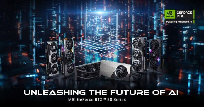 Νέες κάρτες γραφικών RTX 50 Series της MSI στο CES 2025 - TechFreak.GR