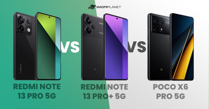 Σύγκριση Redmi Note 13 Pro vs POCO X6 Pro 5G - TechFreak.GR