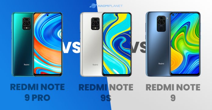 Σύγκριση Redmi Note 9 σειράς - TechFreak.GR