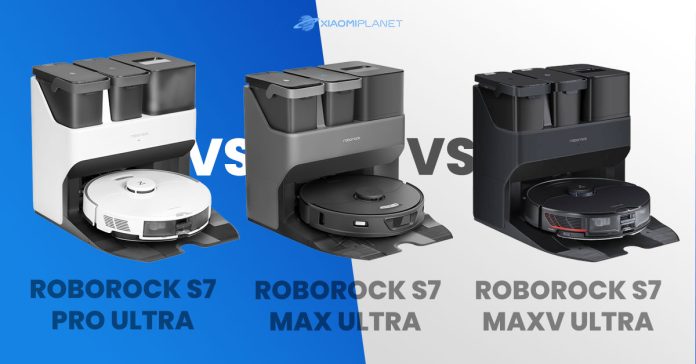 Σύγκριση Roborock S7 Μοντέλων Ultra - TechFreak.GR