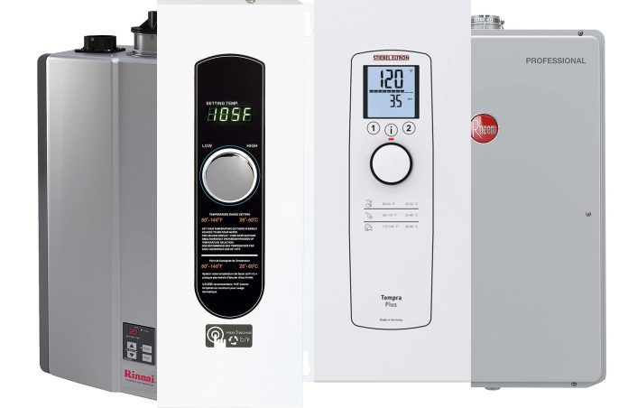 Experts' choice: The top tankless water heaters - TechFreak.GR