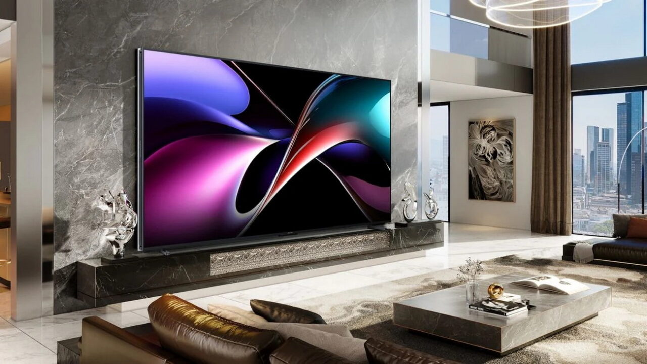 Η Hisense RGB-Mini LED TV 116