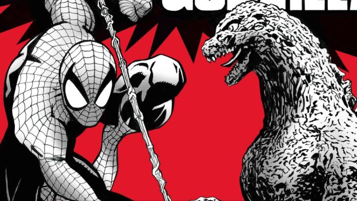 Εξώφυλλα του "Godzilla vs. Spider-Man #1"